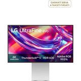 Lg 32U990A-S Ultrafine Evo 32" 5ms (Gtg) 60Hz (Hdmı+Dp+Type-C X3+Thunderbolt 5 X2) 6k (6144X3456) Displayhdr 600 Pivot Nano IPS Monitör - Beyaz - Standart