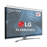 LG 43" inç 109 Ekran Tv Ekran Koruyucu - Kırılmaz Ekran Koruyucu Paneli