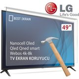 LG 49 İnç 123 Ekran Tv Ekran Koruyucu