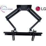 Lg 55Qned80 55” 4K Smart Tv Aı Sihirli Kumanda Webos25,Uydu Alıcılı 32”- 55” İnç / 82-140 Ekran Lcd Led Tv Çift Kollu Hareketli Duvar Askı Aparatı