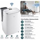 Lg Akıllı Telefon Tablet Bağlantılı Taşınabilir Kilima- 9000 Btu A+ Inverter Wi-Fi Kontrollu Akıllı - Portatif Mobil Klima - PA11WS