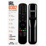 LG Akıllı TV kumandası / Universal akıllı kumanda / Smart TV kumandası / televizyon kumandası / Android TV uyumlu kumanda / oled kumanda / qled kumanda / qned kumanda / ırl0302
