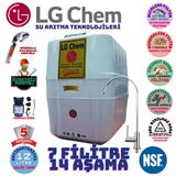 Lg Chem Cool Beyaz Pompalı Montaj Dahil 12 Litre 7 Filtre 14 Aşama Su Arıtma Cihazı
