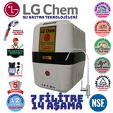 Lg Chem Cool Beyaz Siyah Pompalı Montaj Dahil 12 Litre 7 Filtre 14 Aşama Su Arıtma Cihazı