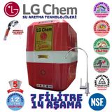 Lg Chem Cool Kırmızı Beyaz 12 Litre 7 Filtre 14 Aşama Su Arıtma Cihazı