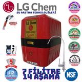 Lg Chem Cool Kırmızı Siyah Pompalı 12 Litre 7 Filtre 14 Aşama Su Arıtma Cihazı