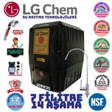 Lg Chem Cool Siyah Pompalı Montaj Dahil 12 Litre 7 Filtre 14 Aşama Su Arıtma Cihazı
