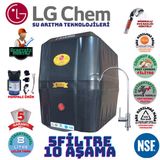 Lg Chem Cool Siyah Pompalı Montaj Dahil 8 Litre 5 Filtre 10 Aşama Su Arıtma Cihazı