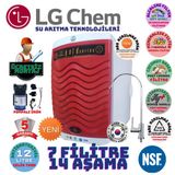 Lg Chem Gold Beyaz Kırmızı Pompalı Montaj Dahil 12 Litre 7 Filtre 14 Aşama Su Arıtma Cihazı