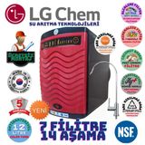 Lg Chem Gold Siyah Kırmızı Montaj Dahil 12 Litre 7 Filtre 14 Aşama Su Arıtma Cihazı