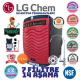 Lg Chem Gold Siyah Kırmızı Pompalı Montaj Dahil 12 Litre 7 Filtre 14 Aşama Su Arıtma Cihazı