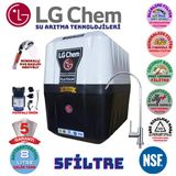 Lg Chem Platinum Beyaz Siyah Pompalı 8 Litre 5 Filtre Su Arıtma Cihazı