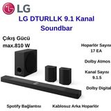 Lg Çıkış Gücü 810 Watt Dturllk 9.1 Kanal Soundbar - Siyah