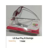 Lg Dual Play Gözlük 1 Adet B Numaralı Gözlük Kullanılmış