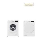 Lg F4v3vyw3we 9 Kg 1400 Devir Çamaşır Makinesi + Rh90v3av0n A Enerji Sınıfı 9 Kg Çamaşır Kurutma Makinesi - Beyaz