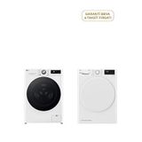 Lg F4y7eywyw A Enerji Sınıfı Çamaşır Makinesi 11 Kg + Rh90v3av0n A Enerji Sınıfı Kurutma Makinesi 9 Kg - Beyaz