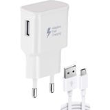 Lg G2 G3 G4 G5 G6 Q6 Q60 K40S Mini Beat Şarj Aleti Micro USB Set 15W SZ-SG12 - Beyaz
