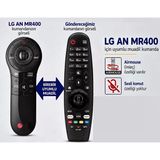 Lg İle Uyumlu Model An-Mr400 Airmause Smart Tv Kumanda-Mikrofon Özelliği Yoktur