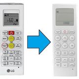 Lg İnverter Klima Kumandası-Resimde Sağdaki Gönderilir