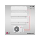 LG Inverter Multi Split Wi-Fi Klima Dp4 9K+9K+18K Btu