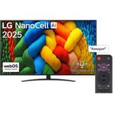 LG NanoCell AI NANO81 65" 165 Ekran Uydu Alıcılı 4K Ultra HD webOS TV
