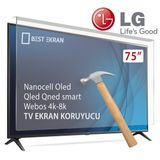 LG QNED 75QNED70B6A TV EKRAN KORUYUCU - LG 75" inç 190 cm 4K MiniLED Smart TV AI Sihirli Kumanda HDR10 webOS2