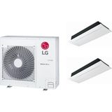 Lg Tek Yön Kaset Tipi 12+18 Btu Iç Ünite 1 Dış Ünite Multi Inverter Klima - Montaj Hariç - Yok