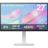 Lg Ultra Fine LED Monitör 27″ Düz, UHD 4k, IPS Panel, 60 Hz, HDR10, Ergonomik Stand (27US550W) - 0,03 ms - 100 Hz