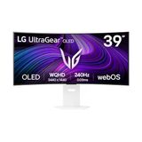 Lg Ultra Gear Oyun Monitörü 39″ Kavisli, Wqhd, Oled Panel, Akıllı, Hdr10, 240 Hz, 0,03 Ms (39Gx90sa-W)