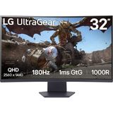 LG UltraGear 32GS60QC-B 32 inç 180Hz 0.03ms Kavisli Oyuncu Monitörü