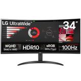 LG UltraWide 34WR50QK-B 100Hz 5ms Curved Monitör