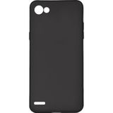 LG Uyumlu Q6 Kilif Ince Esnek Soft Premium Silikon Kapak 553765002 renk-siyah
