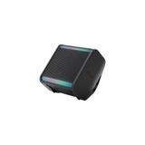 LG Xboom Bluetooth Hoparlör, 12 Saatlik Pil Ömrü, AI Ses ve Işıklandırma, Siyah