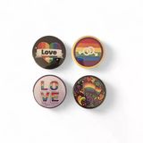 Lgbt Rozet Set 1 - 4'Lü Lgbt Rozet