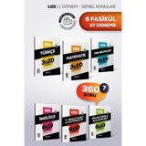 LGS 1. DÖNEM Tüm Dersler Deneme Seti | 6 Fasikül 27 Deneme 55567887544446 Marka Yayınları