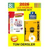 Lgs 2026 Hazırlık Seti Ankara Güçlen.4+3Deneme-Hız Yayınları 6Lı Genel Deneme Set+Kalem