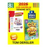 Lgs 2026 Tüm Dersler Genel Deneme Seti Ankara Güçlendiren 4+3-Ünlüler Cix 3+1 Deneme Seti+Kalem