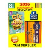 Lgs 2026 Tüm Dersler Genel Deneme Seti-Mozaik 7 Li + Ünlüler Cix 3+1 Deneme+Kalem