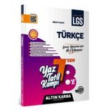 Lgs 8.sınıf 7 Den 8'e Türkçe Kamp Kitabı