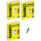 Lgs 8. Sınıf Banko Serisi Matematik Türkçe ve Fen Bilimleri 3lü Set Soru Bankaları - setli ürün