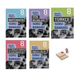 LGS 8. Sınıf Beceri Temelli Soru Bankası Matematik Fen Türkçe İnkılap ve İngilizce 5li Set