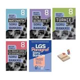 LGS 8. Sınıf Beceri Temelli Soru Bankası Matematik Fen Türkçe İnkılap ve Paragraf 5li Set