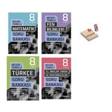 LGS 8. Sınıf Beceri Temelli Soru Bankası Matematik Fen Türkçe ve İnkılap 4lü Set