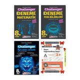 Lgs 8. Sınıf Challenger 5'li Genel Matematik Fen Deneme Set