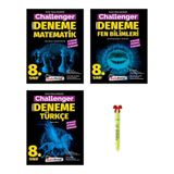 LGS 8.Sınıf Challenger Matematik Fen Bilimleri Türkçe Deneme