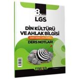 LGS 8. Sınıf Din Kültürü ve Ahlak Bilgisi Özet Konu Anlatımlı Ders Notları - Marka Yayınları