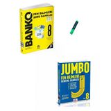 LGS 8. Sınıf Fen Bilimleri Banko Soru Bankası ve Jumbo Deneme