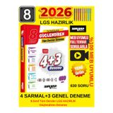 Lgs 8. Sınıf Güçlendiren Tüm Dersler Deneme Seti 630 Soru 4 Sarmal Android Kalem
