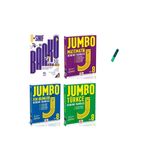 LGS 8. Sınıf Jumbo Serisi Matematik Türkçe Fen ve Genel 4lü Set Denemeleri