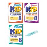 Lgs 8.sınıf Ktd Matematik Fen Bilimleri ve Türkçe 40 Deneme